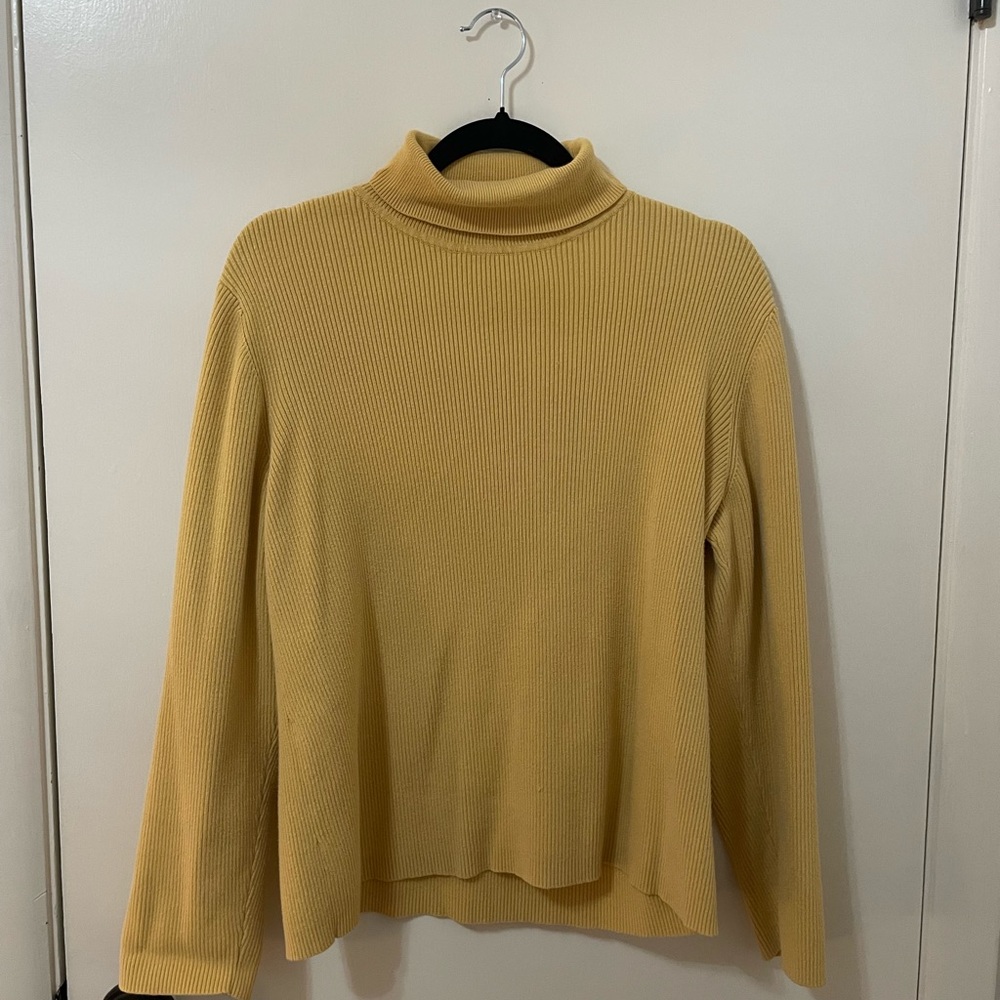 Women’s Yellow Turtleneck